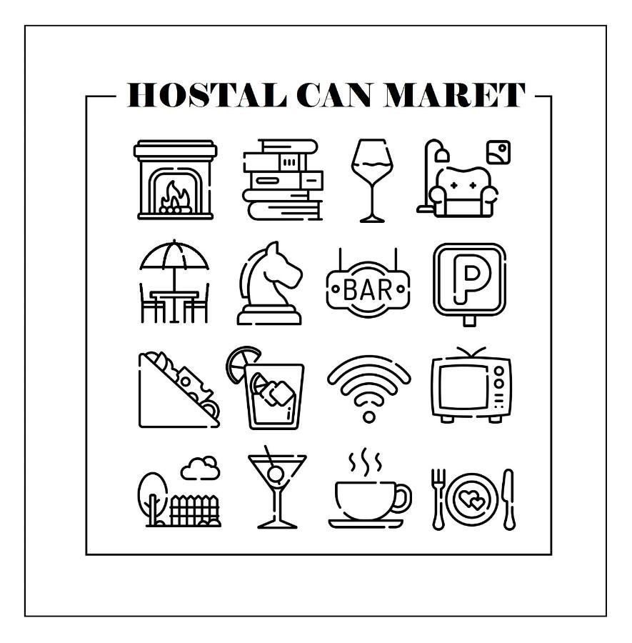 Hostal Can Maret Vilademuls Buitenkant foto